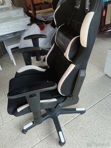 Herná stolička DXRACER látková - 5