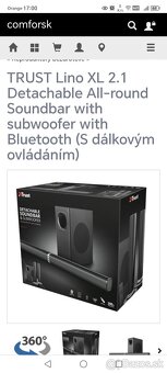 Soundbar trust lino xl2. 1 - 5