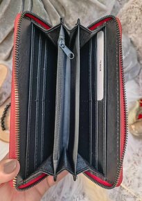 Dámska červená peňaženka - 5
