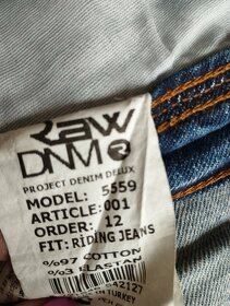 Dámske rifle, zn.RAW denim - 5