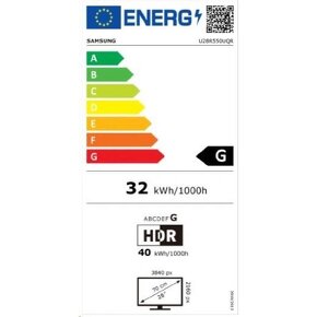 Samsung monitor UR55 U28R550UQR - 5