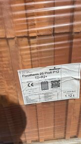 Brúsená tehla POROTHERM 30 a 25 PROFI DRYFIX - P12 - 5