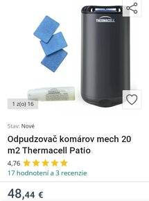 Nový odpudzovač komárov Thermacell. - 5