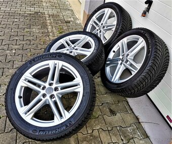 5X112 R20 ORIGINAL AUDI-ZIMNA SADA-255/45 R20 MICHELIN - 5