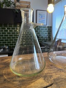 RETRO Laboratórne sklo- odsávacia fľaša - 5