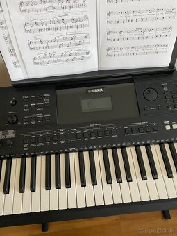 Predám Yamaha PSR-EW400 - 5