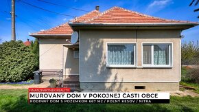 Rodinný dom s pozemkom 667 m2, Poľný Kesov, Nitra - 5