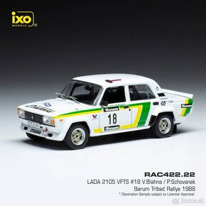 Modely Lada Rallye 1:43 IXO - 5