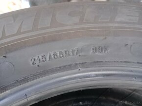 zimné pneumatiky 215/65r17- 2ks Michelin. - 5