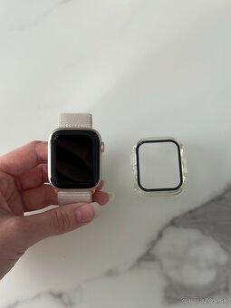 Apple Watch 9 Cellular 45mm Starlight Aluminium Case - 5