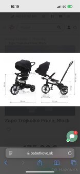 Trojkolka Zopa prime black - 5