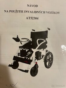 elektrický invalidný vozík - 5