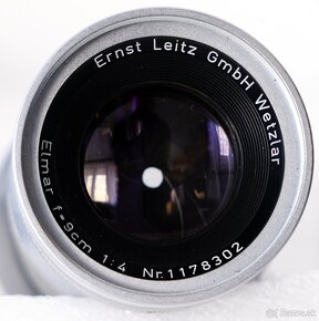 Leica Ernst Leitz Wetzlar Elmar f = 9 cm 1:4 Leica M - 5