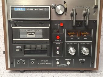 AKAI GX-1900 REEL TO REEL = CASSETTE TAPE RECORDER - 5