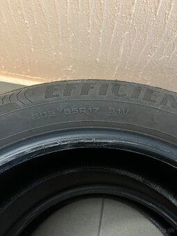 Predám letné pneumatiky 205 55 R17 Goodyear - 5