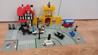 Stare Lego 1592 town square castle z roku 1980 - 5