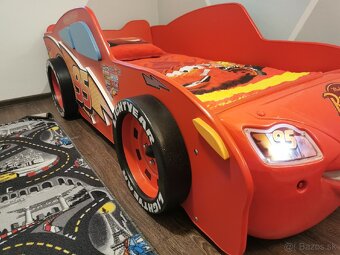 Detská posteľ auto McQUEEN 90 x 180 cm - 5