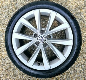 Volkswagen org. 6,5 J R17 5x112  ET 39 Alu.disky 205/50 r17 - 5