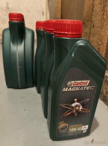 Predám motorový olej Castrol Magnatec 10W-40 ACEA A3 B4 - 5