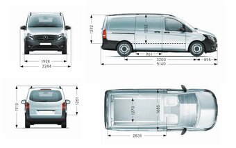 Dodávka Mercedes Citan za 50€ / deň - 5