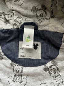 C&A tepla vatovana vesta mickey mouse, 80, nova, - 5