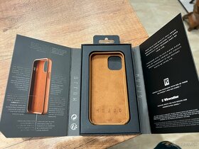 Mujjo kryt Full Leather Case pre iPhone 12 mini - 5