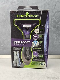 FURminator hrablo / kefa pre mačky M/L Short Hair - 5