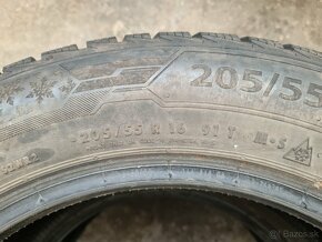 205/55 r16 zimné 2 ks BARUM dezén 8 mm - 5