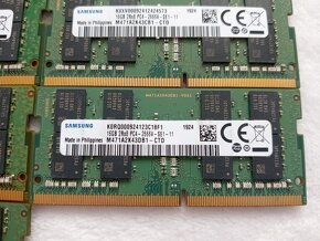 predám pamäte pre notebooky (sodimm) 16gb DDR4 - 5