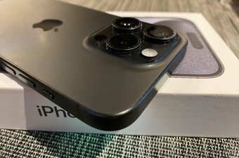 iPhone 15 Pro 128GB top stav batéria 100 záruka plus obaly - 5