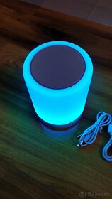 Bluetooth reproduktor s RGB lampou - 5