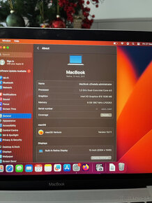 MacBook 12 (Retina, 12-palcový, 2017) | MacOs Sonoma - 5