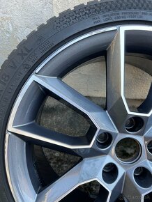 Originál Alu Škoda GEMINI R18, 5x112 - Zimné pneu - 5