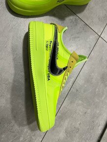 nike air force offwhite volt tenisky - 5