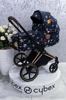 RARITNÁ TROJKOMBINÁCIA CYBEX ROSEGOLD ANNA K SPACE ROCKET - 5