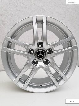 Nové Dezent Mercedes 7,5X17 ET36 5X112 Alu disky 1255 - 5