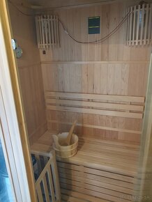 Fínska sauna pre 2 osoby s pecou a príslušenstvom - 5