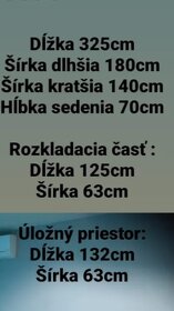 Predám rozkladaciu sedačku do obývačky... - 5