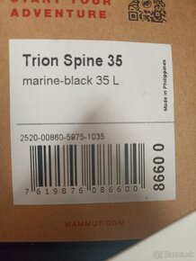 Nový ruksak Mammut Trion Spine 35 - 5