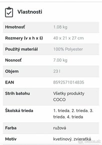 Školská taška - 5