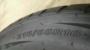 pl d 5x108 r16 Ford + zimné 215/55 r16 kúpa 2023 - 8 mm - 5