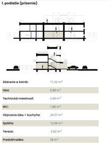 B1 Byt v štandarde 73m2 záhrada 63 m2, Alžbetin Dvor - 5