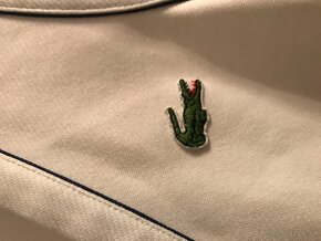 LACOSTE originál white damske športové saty S/M - 5