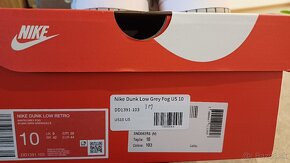 Predám Nike Dunk Low Grey Fog - 5