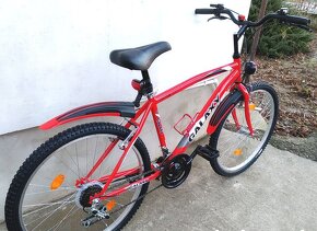 Cestný bicykel 18 rám 26 kolesá 3x6 prevodov LED svetlá - 5