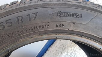 Michelin 215/55r17 zimne - 5