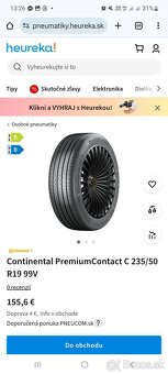 4ks NOVÉ 235/50 R19 99V CONTINENTAL, DOT2024 - 5