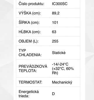 Tefcold mraziak - 5