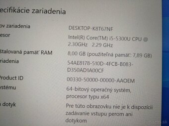 predám základnú dosku pre notebook Dell Latitude e7450 - 5