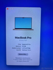 MacBook Pro 16 M1 Pro - 5